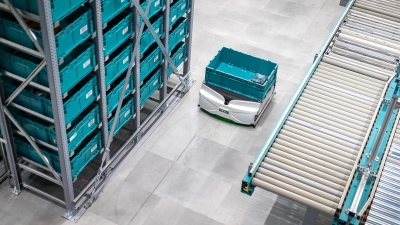 Exotec entwickelt skalierbare Robotersysteme für den Logistiksektor. (Foto: FMG/Exotec)