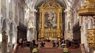 Der monumentale Klang im Freisinger Mariendom war mehr als beeindruckend. (Foto: Markus Staudt, Musikverein Zolling)