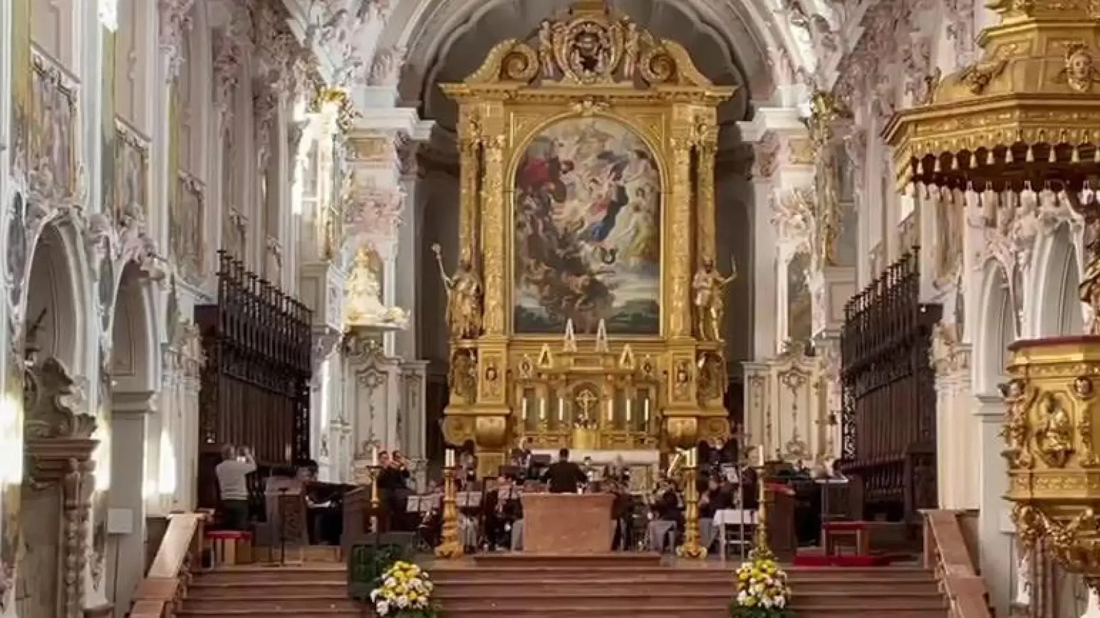 Der monumentale Klang im Freisinger Mariendom war mehr als beeindruckend. (Foto: Markus Staudt, Musikverein Zolling)