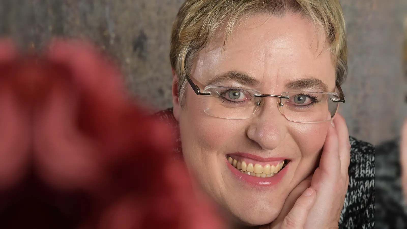 Autorin Tanja Gruber las live aus ihrem Buch auf der Leipziger Buchmesse. (Foto: Gruber)