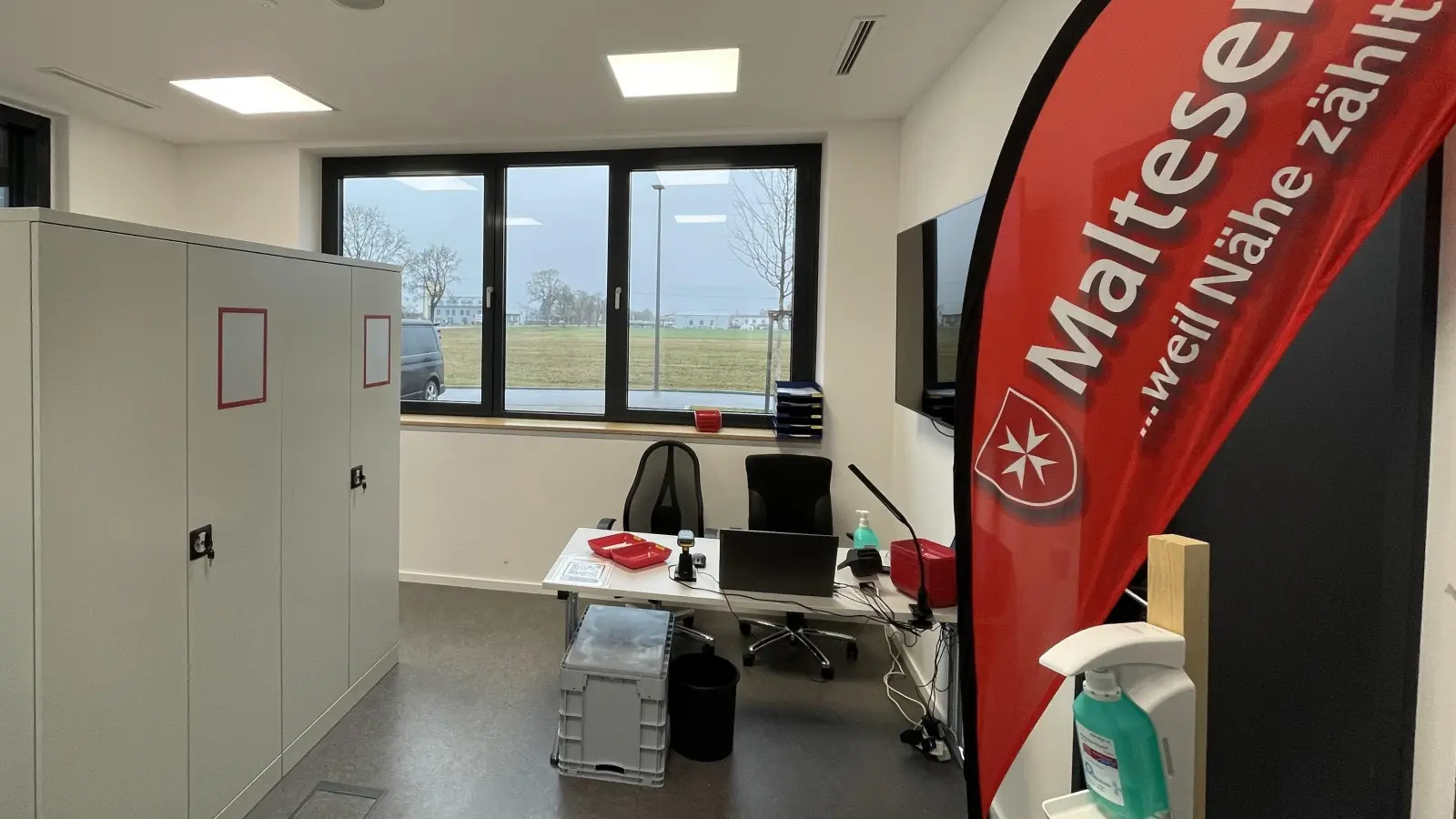 In den drei Malteser Schnelltest-Zentren in Stadt und Landkreis Erding wird auch in den Ferien und feiertags getestet. (Foto: Malteser Erding)