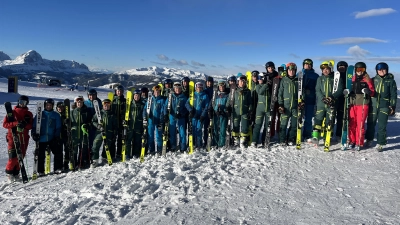 Das 30-köpfige Skilehrerteam des Skiclubs Erding betreut Erdings Skifahrer. (Foto: Skiclub Erding)