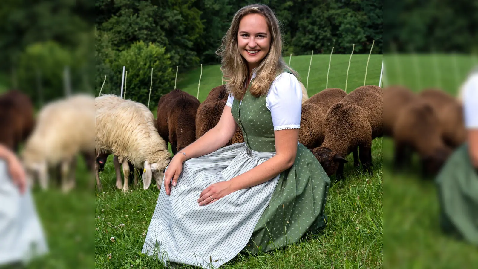 Heuer wird auch Wollkönigin Janine I. gekrönt, die damit an eine historische Familientradition anknüpft, denn ihre Mutter war seinerzeit die erste Wollkönigin Bayerns.  (Foto: red)