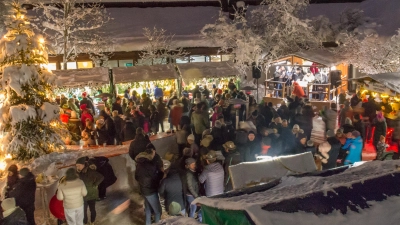 Auf dem Marzlinger Weihnachtsmarkt gibt es allerlei zu Bestaunen. (Foto: Gemeinde Marzling)