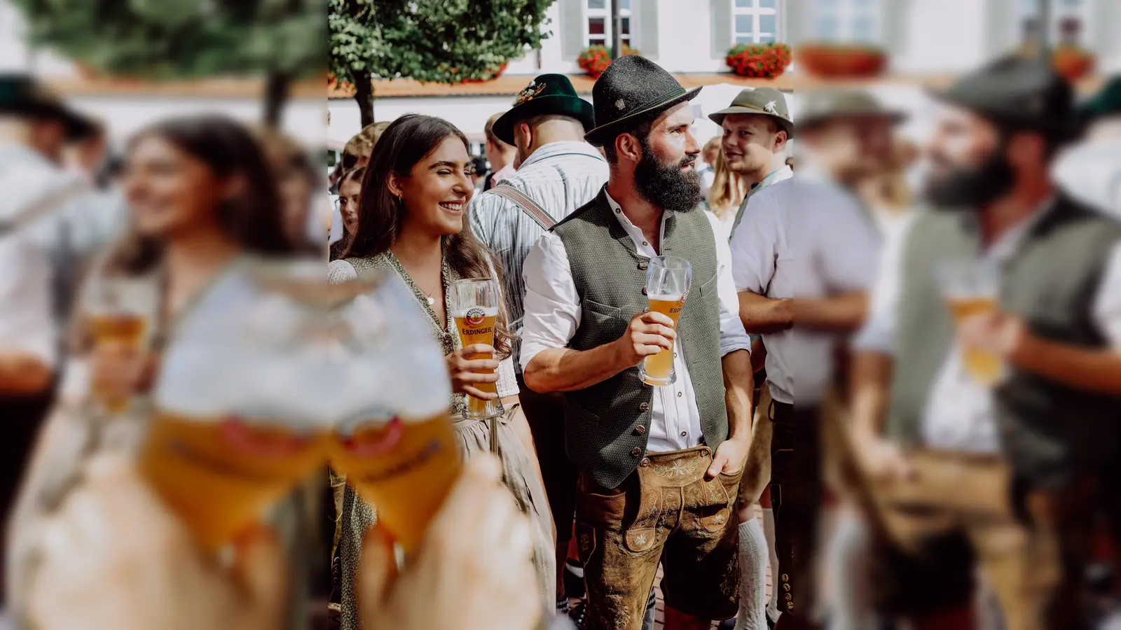Zwei tolle Aktionen gibt es dieses Jahr am Herbstfest im Weißbräuzelt. (Foto: ERDINGER Weißbräu)