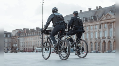 Polizei auf Fahrräder (Foto: Franz Antesberger)