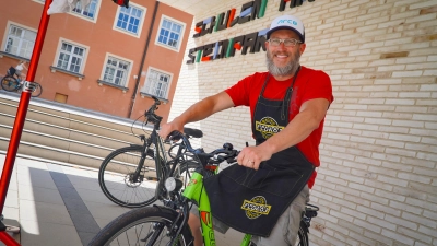 Christian Lex: Als begeisterter Radfahrer liegt ihm auch die Nachwuchsförderung sehr am Herzen. (Foto: Stadt Freising)