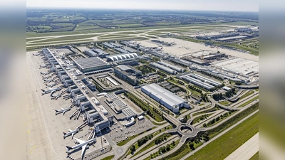 Der Flugbetrieb am Münchner Airport war am Donnerstagmorgen aufgrund einer Aktion von Klimaaktivisten nur kurzfristig geringfügig beeinträchtigt. (Foto: ar/Michael Fritz/Flughafen München)