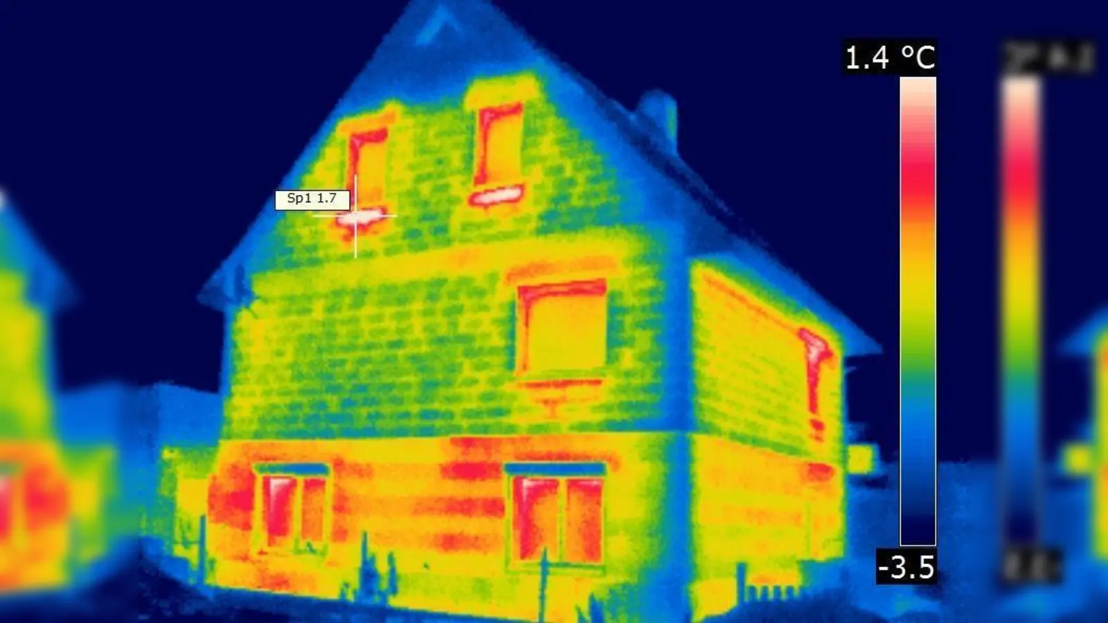 Wärmebilder legen offen, wo Energie verloren geht. (Foto: Stadt Moosburg)