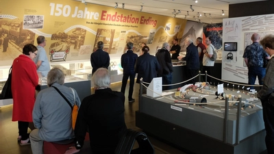 Die Bahnausstellung im Museum Erding ist nur noch bis 24. September zu sehen. (Foto: Museum Erding)