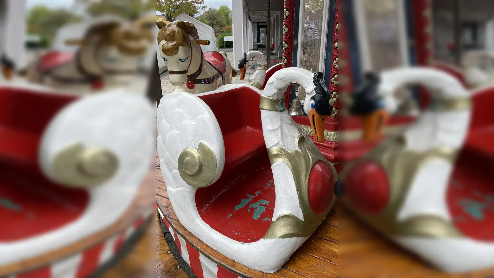 Auch für Kinder gibt es jede Menge Vergnügungen auf dem Volksfest. (Foto: hw)