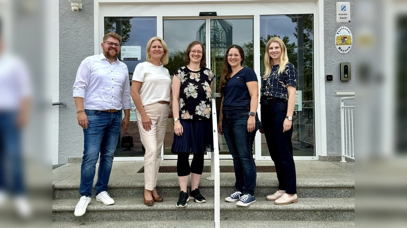 v.l.: Bernhard Götz, Susanne Hoyer, Sonja Benz, Jessica Ginthör, Martha Suda. (Foto: KJR Freising)