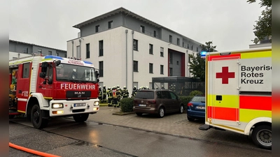 Ein Großeinsatz der Feuerwehr und des BRK. (Foto: nsc)