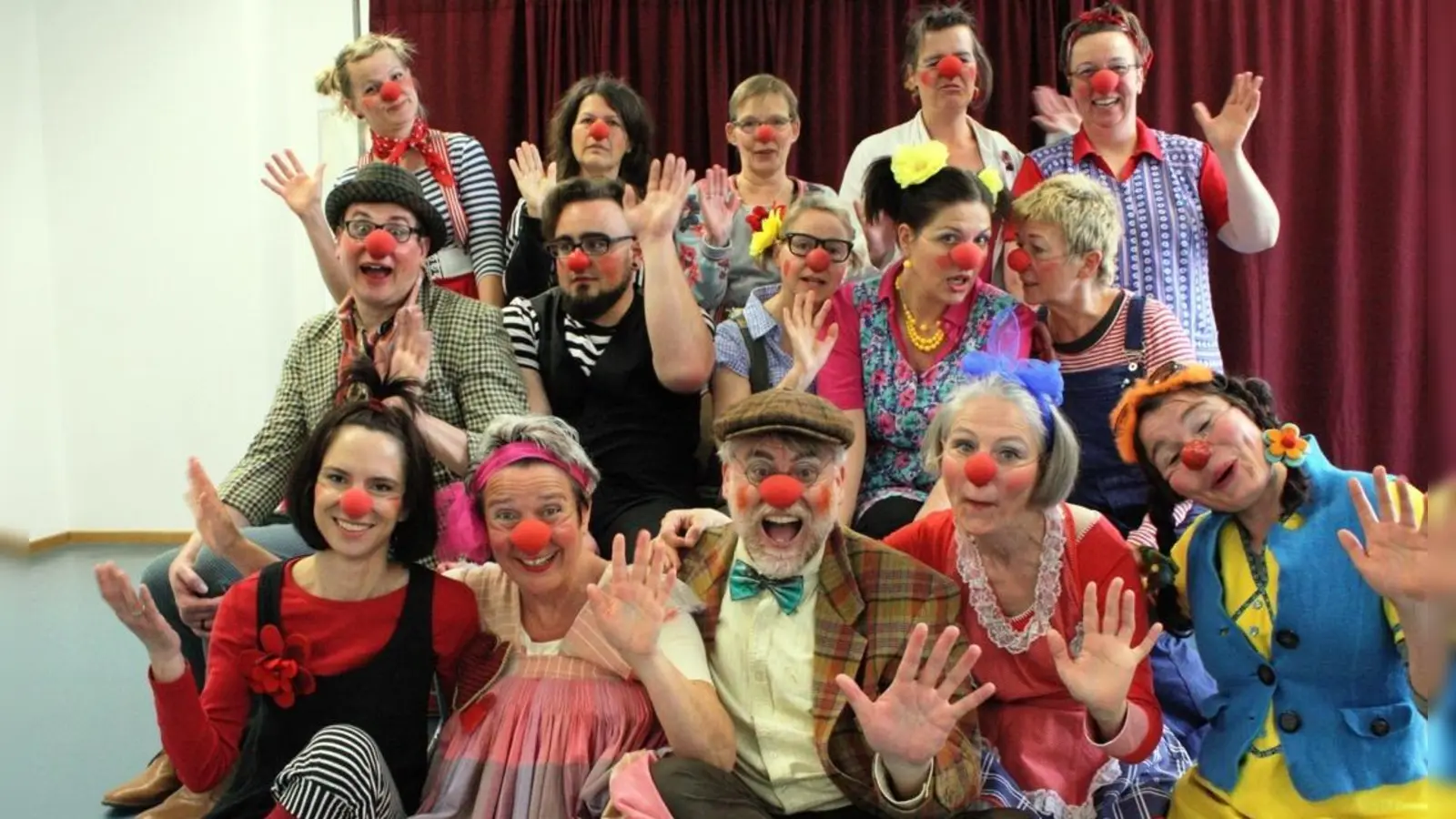 Jeder Clown spielt immer nur sich selbst - keine Rolle. (Foto: Kunst des Stolperns, Stefan Schiegl)