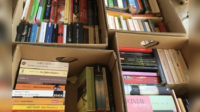 Bücher, so weit das Auge reicht. (Foto: Archiv)