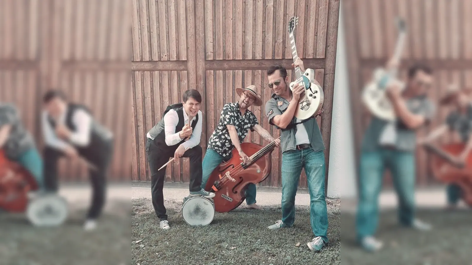 Bird Attack sorgen für ein 50er/60er-Jahre Revival beim Kultursommer. (Foto: Bird Attack)