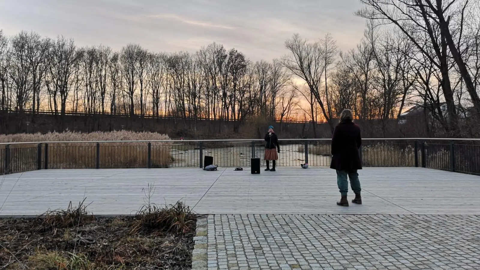 Hier im Bürgerpark findet am Samstag die Veranstaltung statt. (Foto: Verena Juranowitsch)