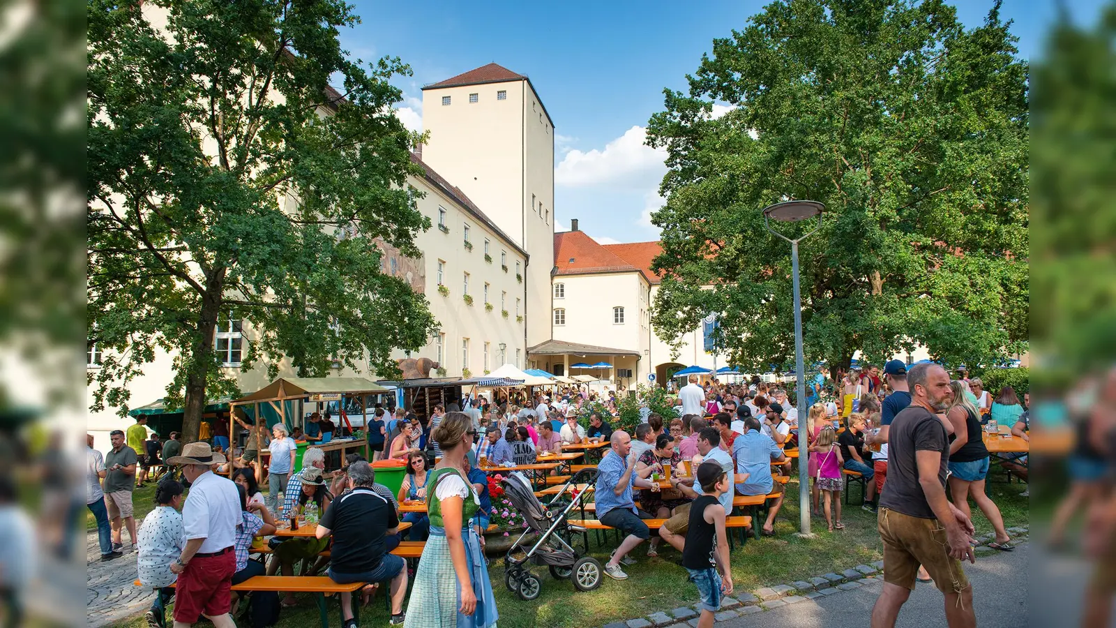 Ein Fest in herrlicher Umgebung verspricht das Weihenstephaner Bergfest zu werden. (Foto: Christian Schranner/Weihenstephan)