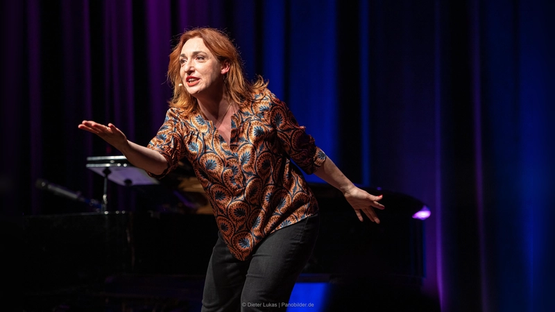 Zu Gast im Lindenkeller Freising: Christl Sittenauer. (Foto: Dieter Lukas )