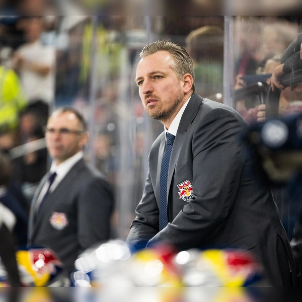 Der gebürtige Ebersberger Max Kaltenhauser, der einst für den EHC Klostersee auflief, ist nun Cheftrainer des EHC Red Bull München. (Foto: EHC Red Bull München GmbH)