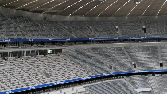 Wie viele Plätze bei den Spielen in der Allianz Arena sein besetzt werden, ist noch ungewiss. Die deutsche Elf bestreitet hier ihre Gruppenspiele. (Foto: Anne Wild)