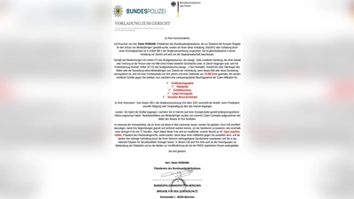Betrugs-E-Mails wie dieses werden aktuell verschickt. Die Bundespolizei ist nicht Urheber dieser Schreiben. (Foto: Bundespolizei)