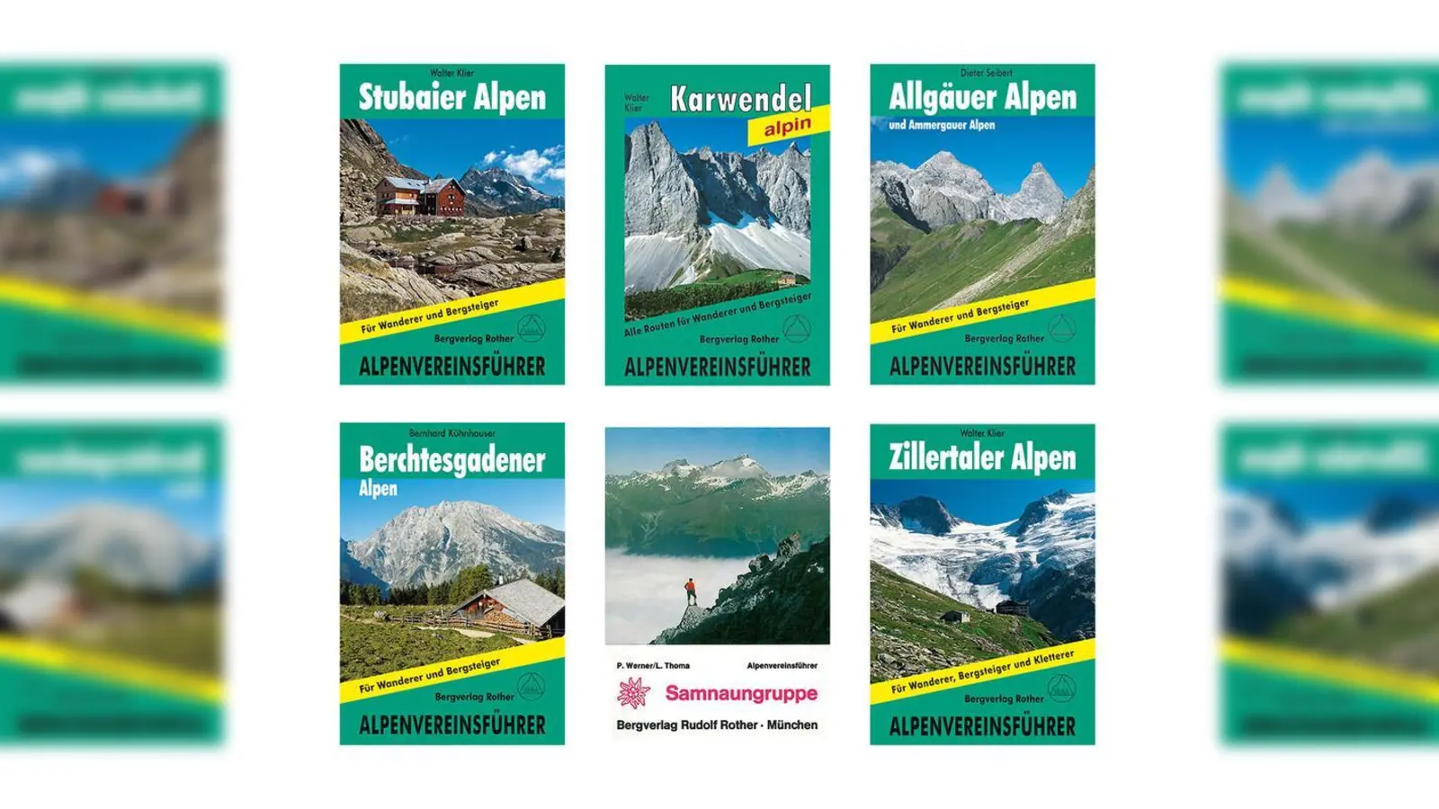 Die wohl berühmtesten Nachschlagewerke der Ostalpen stehen nun auf alpenverein.de kostenfrei zum Download zur Verfügung.  (Foto: Rother Bergverlag)