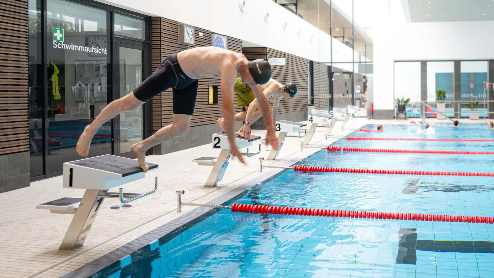 Badespaß ist im fresch auch im Winter geboten. (Foto: Stadt Freising)