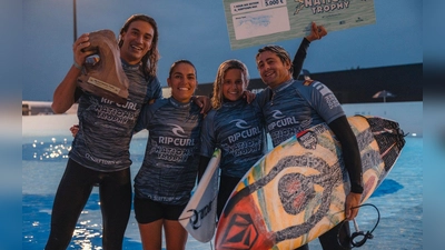 Team Spanien holt sich den Titel bei der ersten Rip Curl Nations Trophy und schreibt damit ein neues Kapitel im europäischen Surfen. (Foto: O2 Surftown)