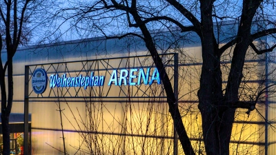 Die Weihenstephan Arena ist bereit für die Eislaufsaison. (Foto: Sabina Dannoura)