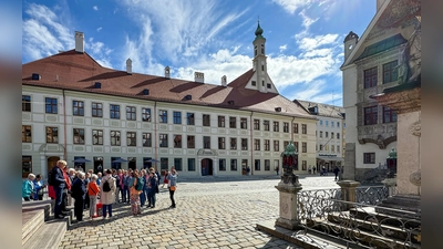 Der Tag des Bieres am Marienplatz. (Foto: Stadt Freising)