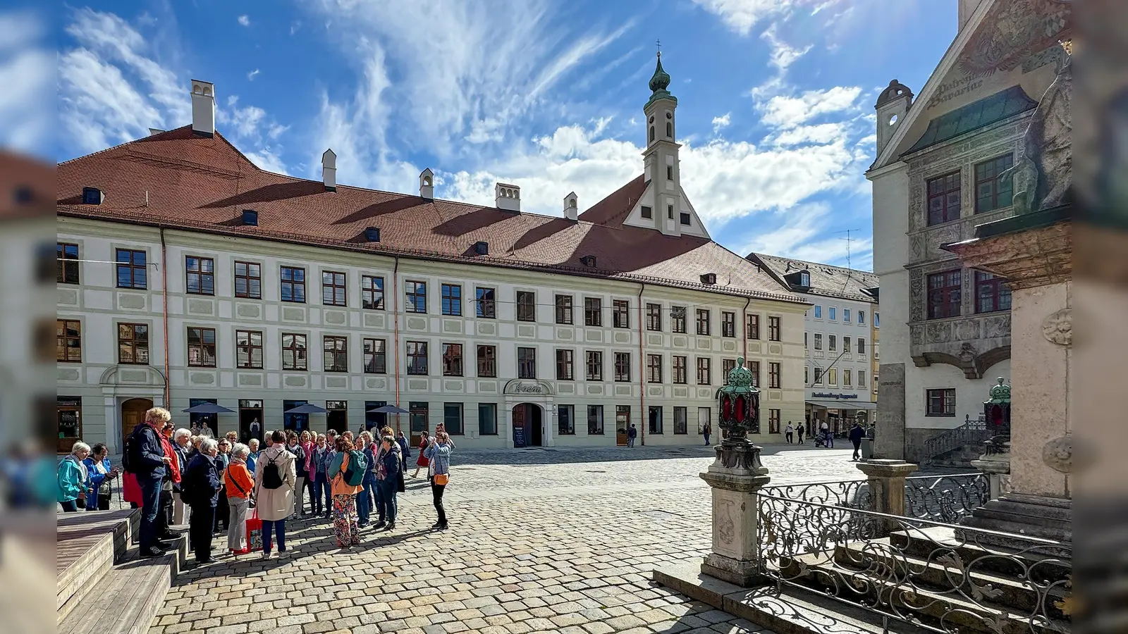 Der Tag des Bieres am Marienplatz. (Foto: Stadt Freising)