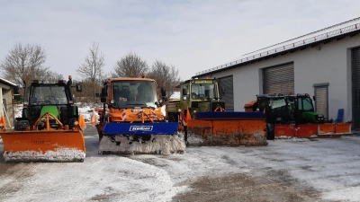 Gut gerüstet für den Winter ist man am Nandlstädter Bauhof. (Foto: Markt Nandlstadt)