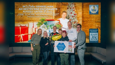 1,9 Millionster Gast (Foto: Therme Erding)