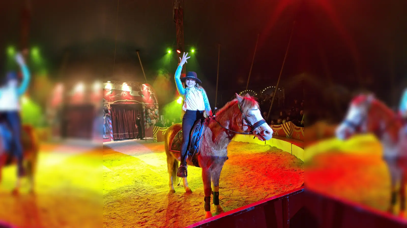 Manege frei für einen tollen Zirkus. (Foto: chö)