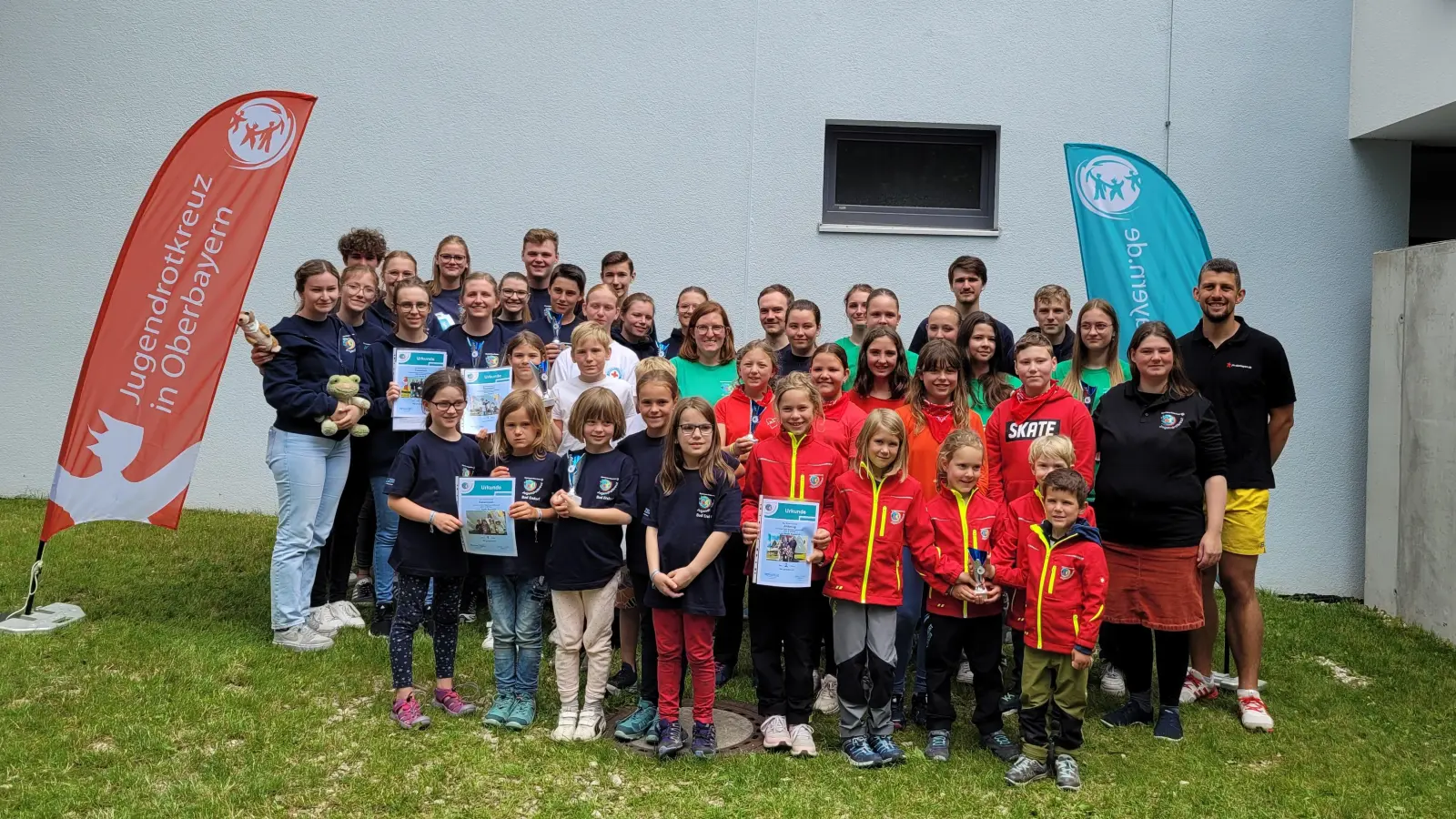 Die Gewinnergruppen fiebern nun dem Landeswettbewerb entgegen. (Foto: Danuta Pfanzelt)