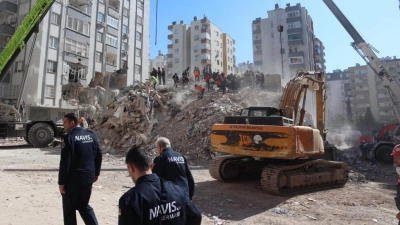 Das Ausmaß der Zerstörung macht den Hilfsbedarf augenfällig sichtbar - türkische Behörden hinderten die Navis-Helfer jedoch an einem sinnvollen Einsatz. (Foto: Navis)