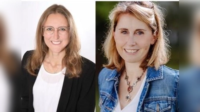 Nina Hiernoymus und Chiara van Willigen laden zur Diskussion ein. (Foto: FU)