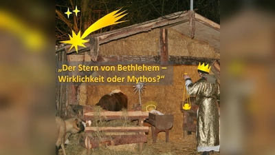 Gab es ihn wirklich, den Stern von Bethlehem? (Foto: KulturMarkt Wartenberg e. V.)