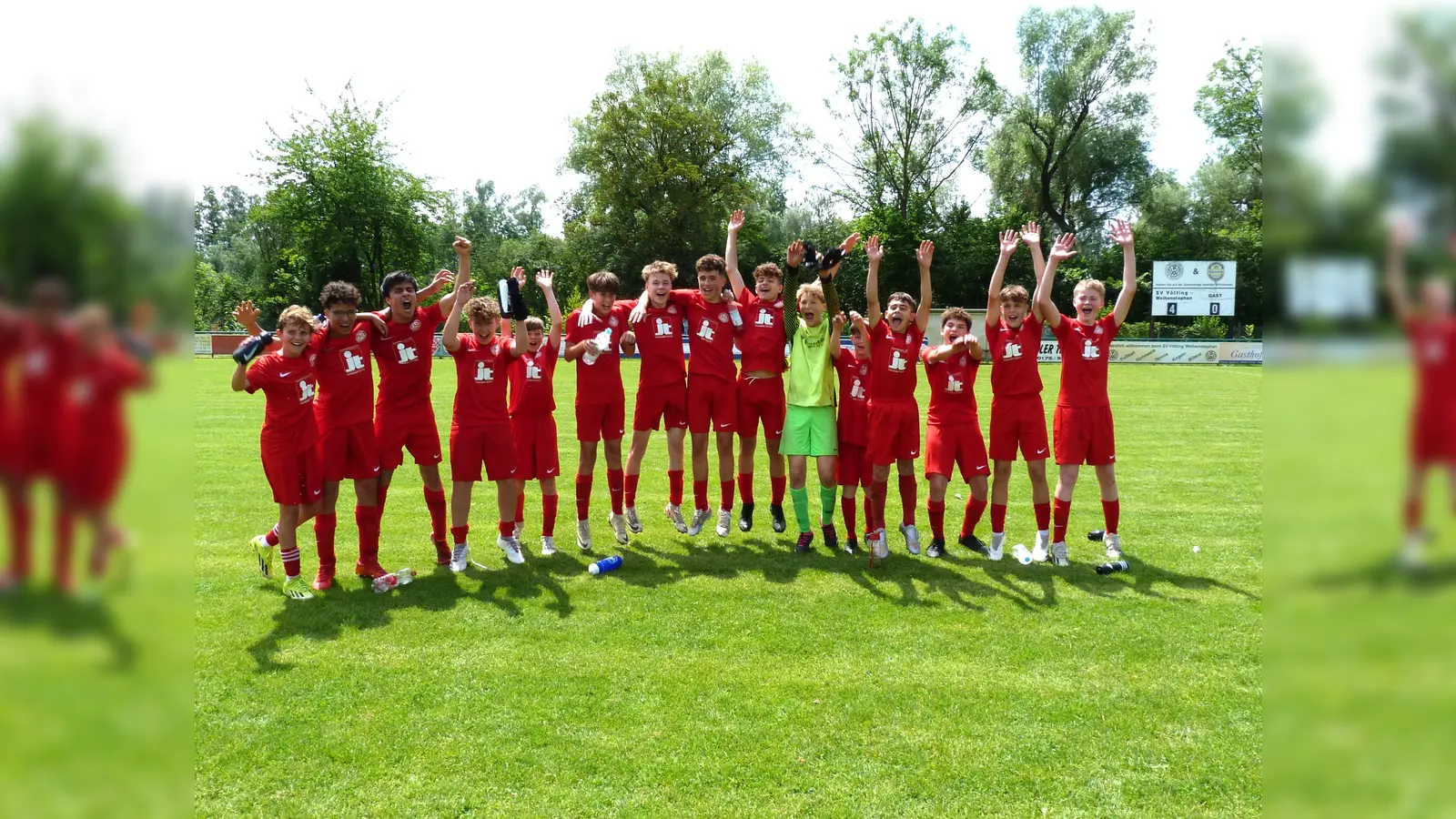 Die Freude ist riesengroß! (Foto: SV Vötting)