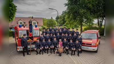 Die Feuerwehrler sind bereit für ihr großes Jubiläum. (Foto: FFW Oberneuching)