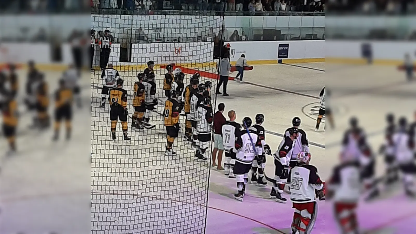 Ein absolutes Highlight in Erding. Das Abschiedsspiel von Felix Schütz. (Foto: D. Döllinger)