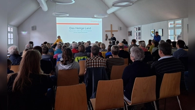 Auf großes Interesse stieß der Vortrag über das Heilige Land. (Foto: M. John)
