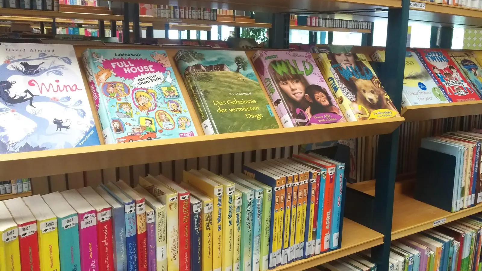 Jede Menge Lesestoff für Kinder und Jugendliche gibt es in der Stadtbücherei Erding. (Symbolbild: ahi)