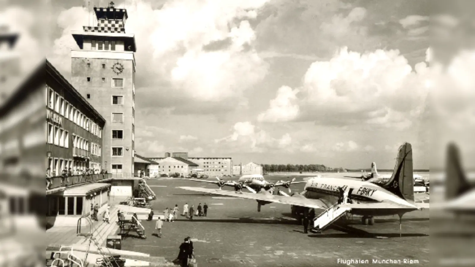 Am 18. Oktober 1949 landete erstmals ein Air France-Flugzeug am Flughafen München-Riem auf dem Weg nach Wien. (Foto: Air France KLM)