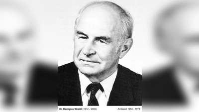 Dr. Remigius Streibl war von 1952 bis 1978 Landrat des Landkreises Ebersberg. (Foto: LRA Ebersberg)