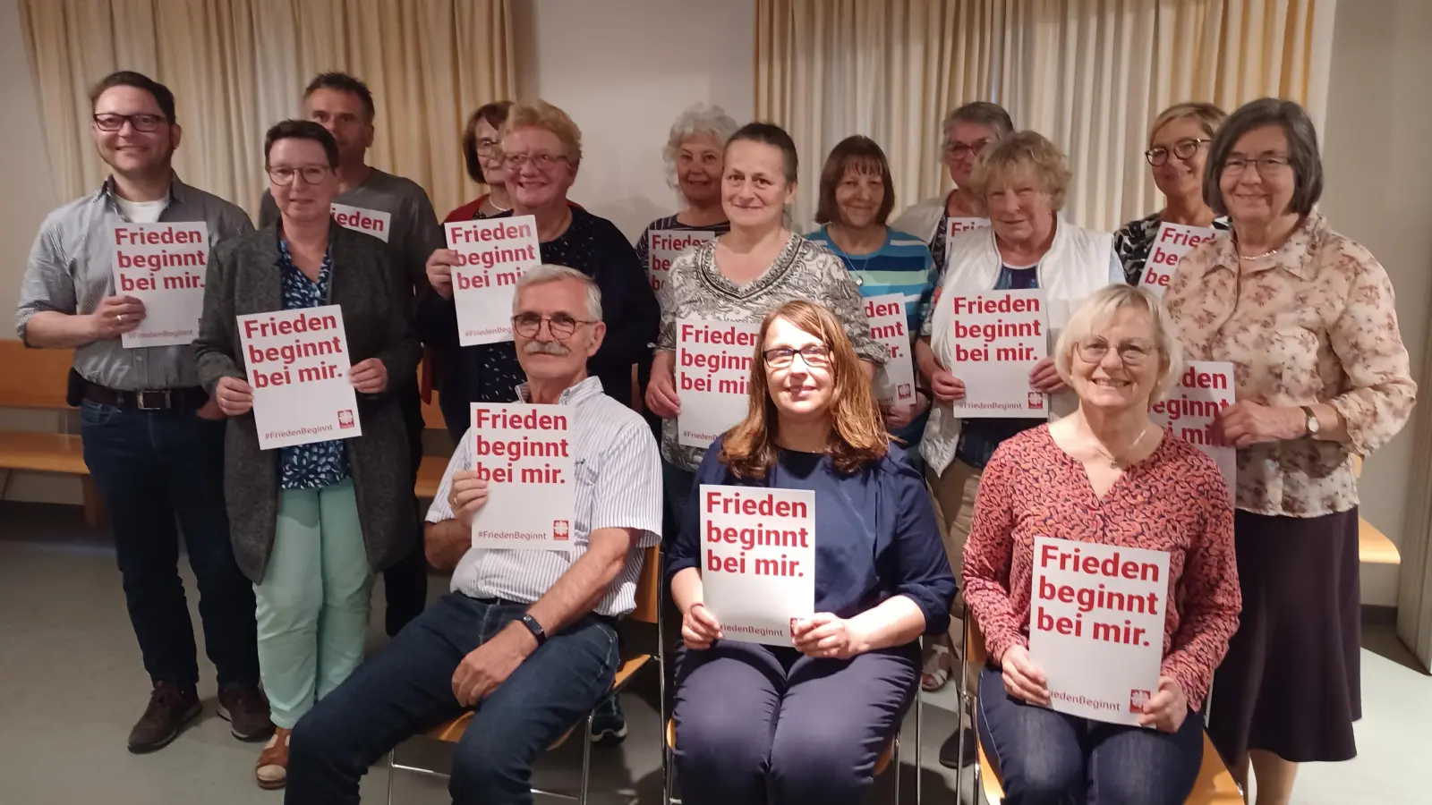 Die neue Jahreskampagne der Caritas lautet „Der Frieden beginnt bei mir.” (Foto: Caritas)