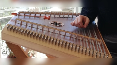 Selina Bichlmaier darf sich aufgrund ihrer Top-Leistung am Hackbrett beim Bundeswettbewerb mit der Konkurrenz messen. (Foto: KMS)