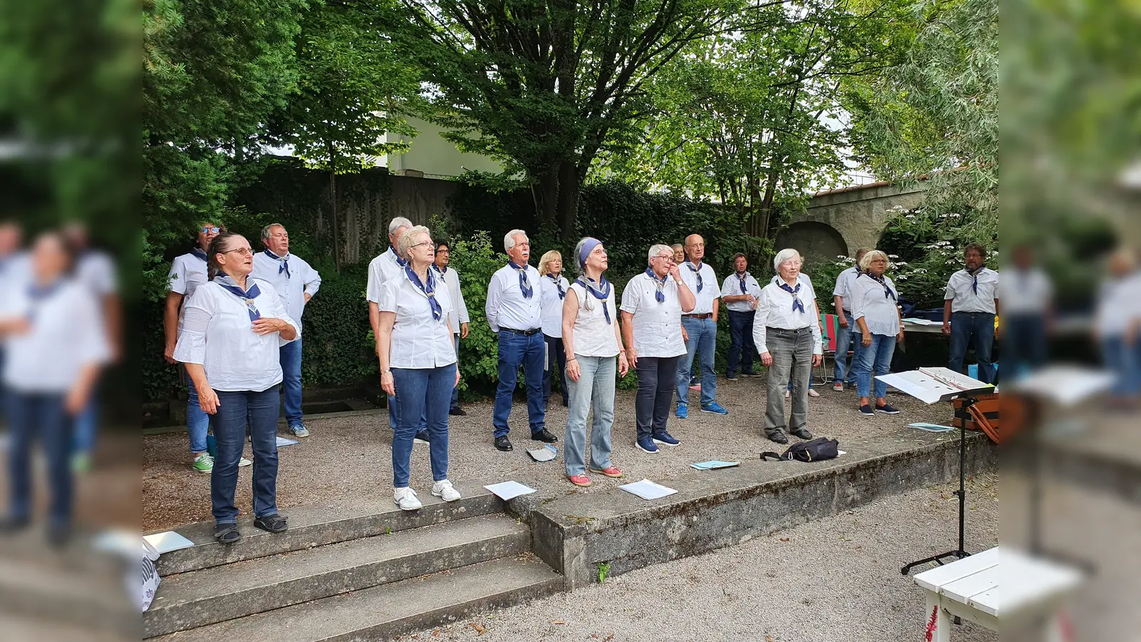 Auch die Freisinger Isar Shanties sind im Weltwald mit dabei.<br>  (Foto: Veranstalter)