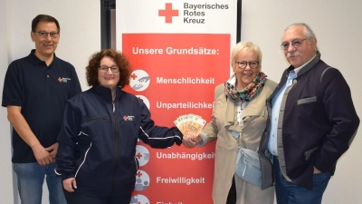 Von links: Andreas Lindner, Iris Menzinger, Heidi Bisaha und Peter Bisaha. (Foto: Danuta Pfanzelt)